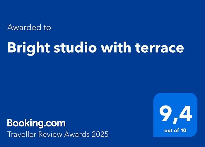 Bright Studio With Terrace
